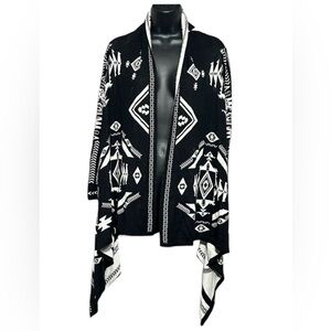 Black & White Tribal Cardigan